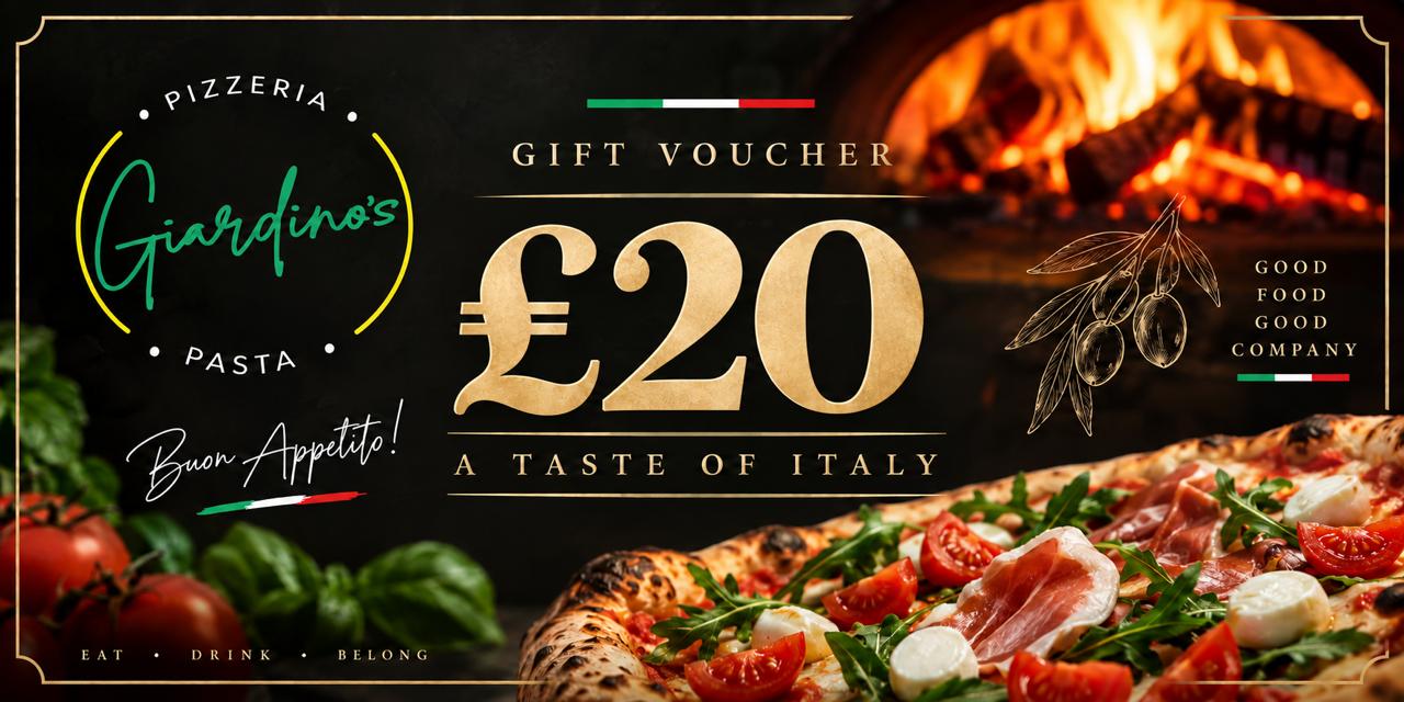 Giardinos £20 Gift Voucher